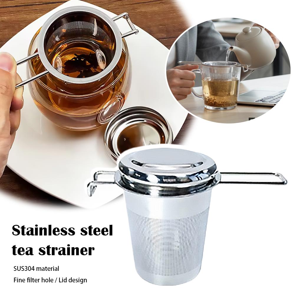 Tea Strainer Mesh - 1/2Pcs Loose Leaf Tea Infuser Stainless