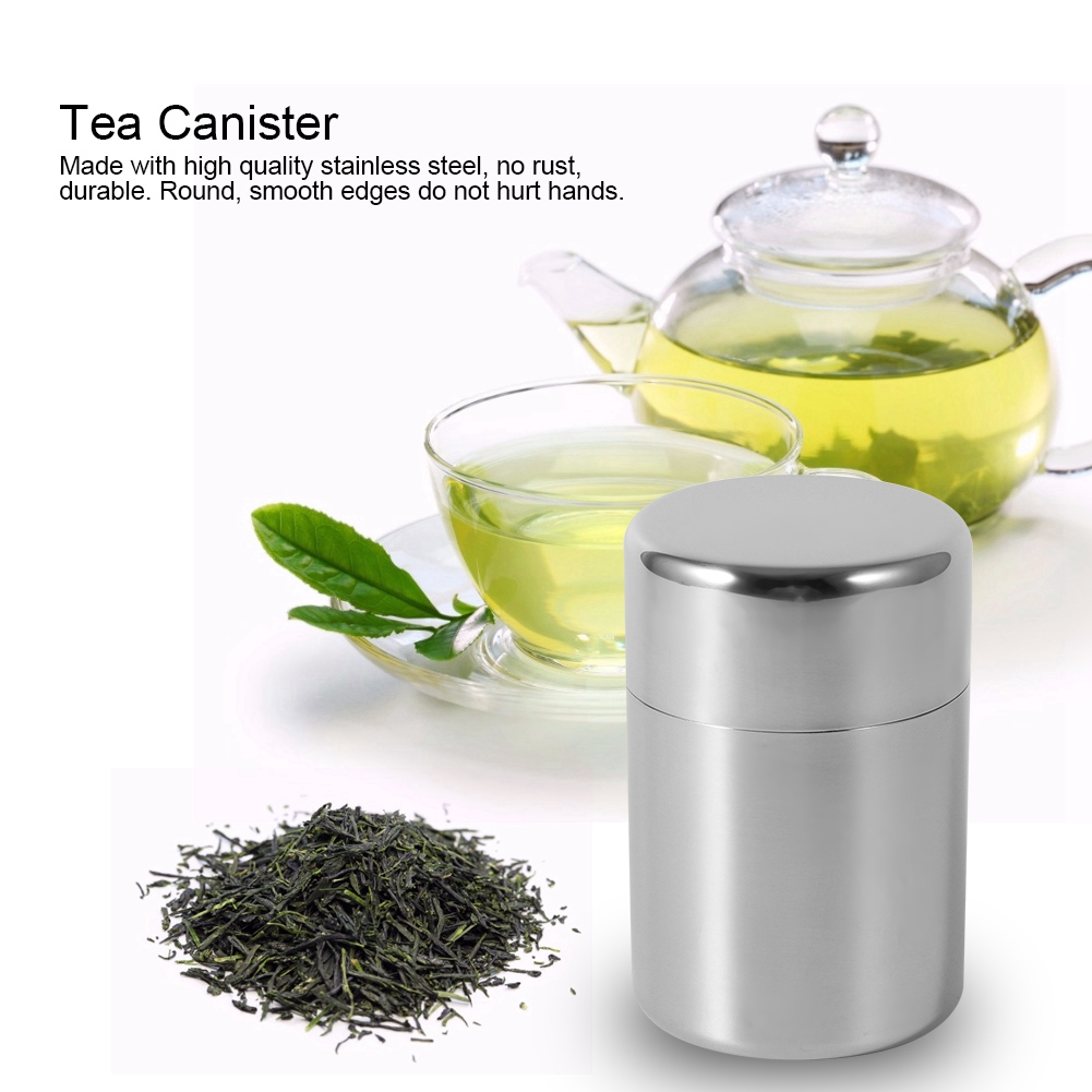 Canister Coffee Sugar Tea - Tea Can Stainless Steel Tea Tins