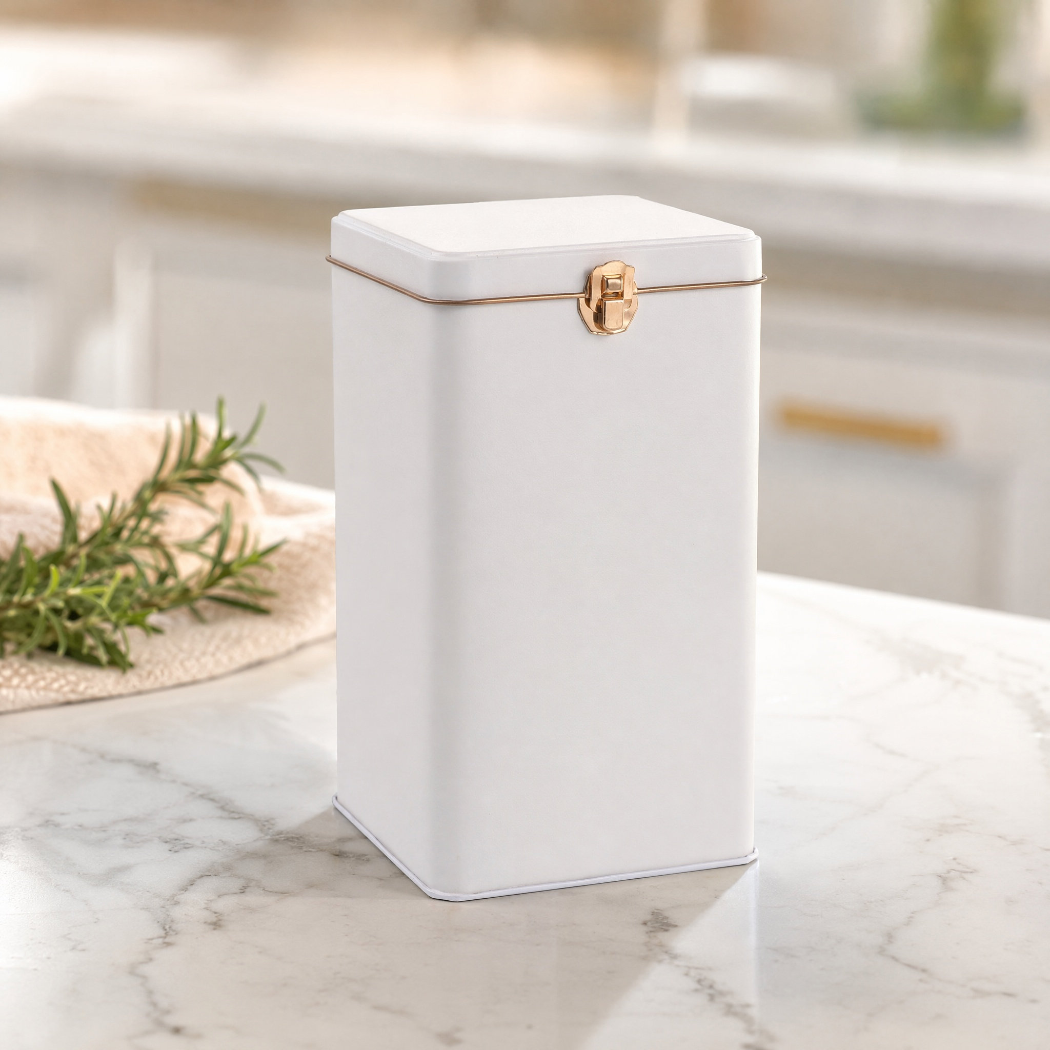 Canister Coffee Sugar Tea - Tea Storage Canister Tinplate Airtight Lid