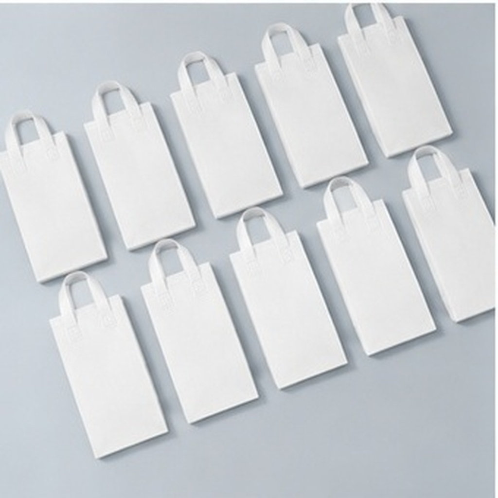 Coffee Tea Cups - 50Pcs Insulated Drink Packaging Bag Single