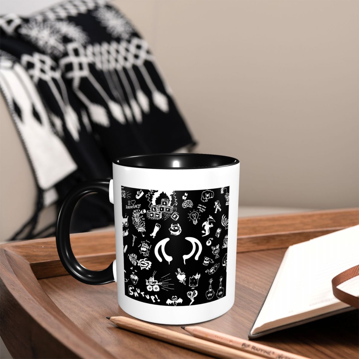 Yungblud Drawings Tattoo Sheet - Coffee Tea Drawing review and price