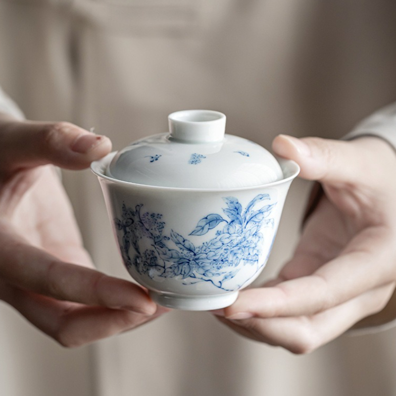 Antique Blue White Porcelain G - Gongfu Tea Set review and price