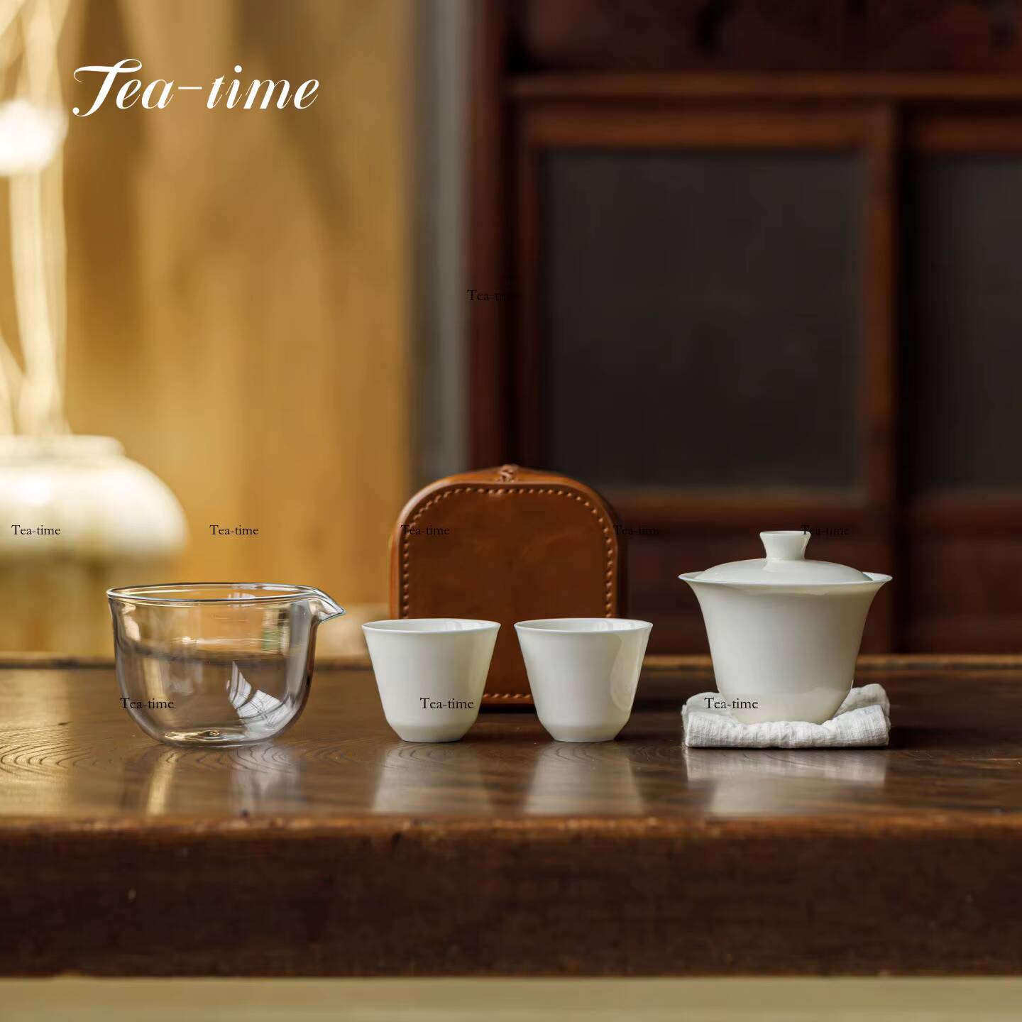 White Ceramic Travel Tea Set G - Gongfu Tea Set review and price