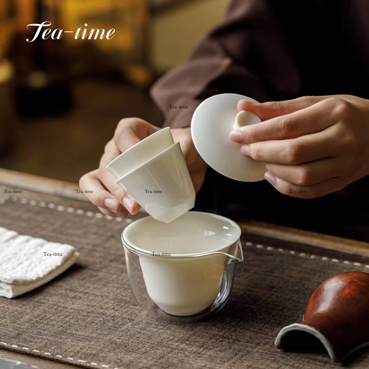 White Ceramic Travel Tea Set G - Gongfu Tea Set review and price