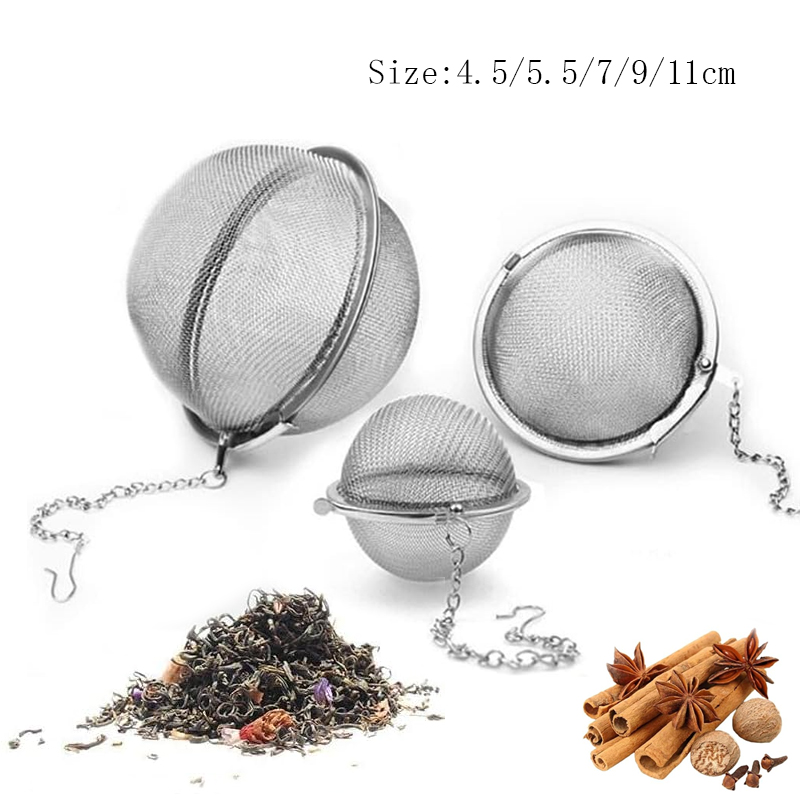 1-5pcs Stainless Steel Tea Inf - Tea Strainer Mesh review and price
