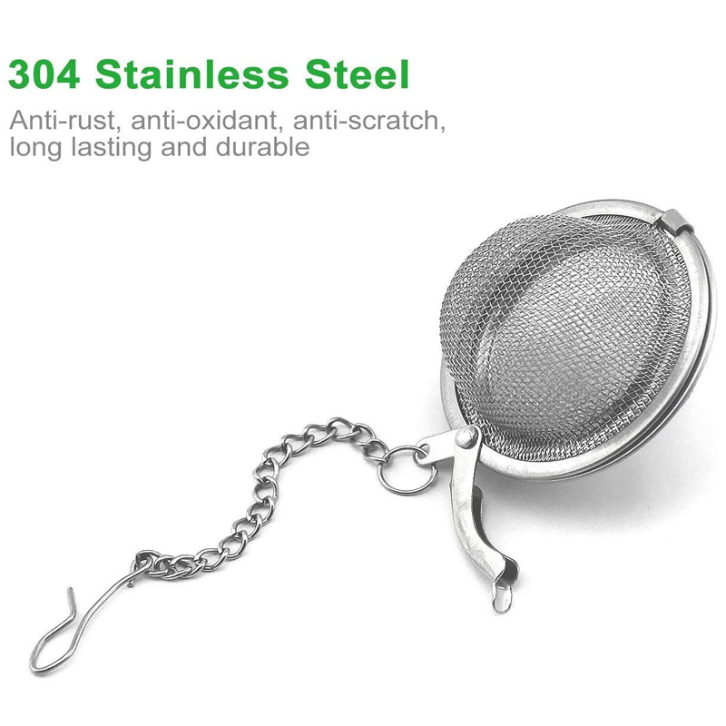 1-5pcs Stainless Steel Tea Inf - Tea Strainer Mesh review and price