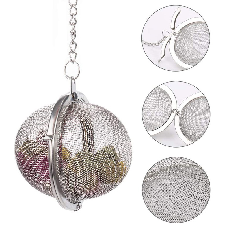 1-5pcs Stainless Steel Tea Inf - Tea Strainer Mesh review and price