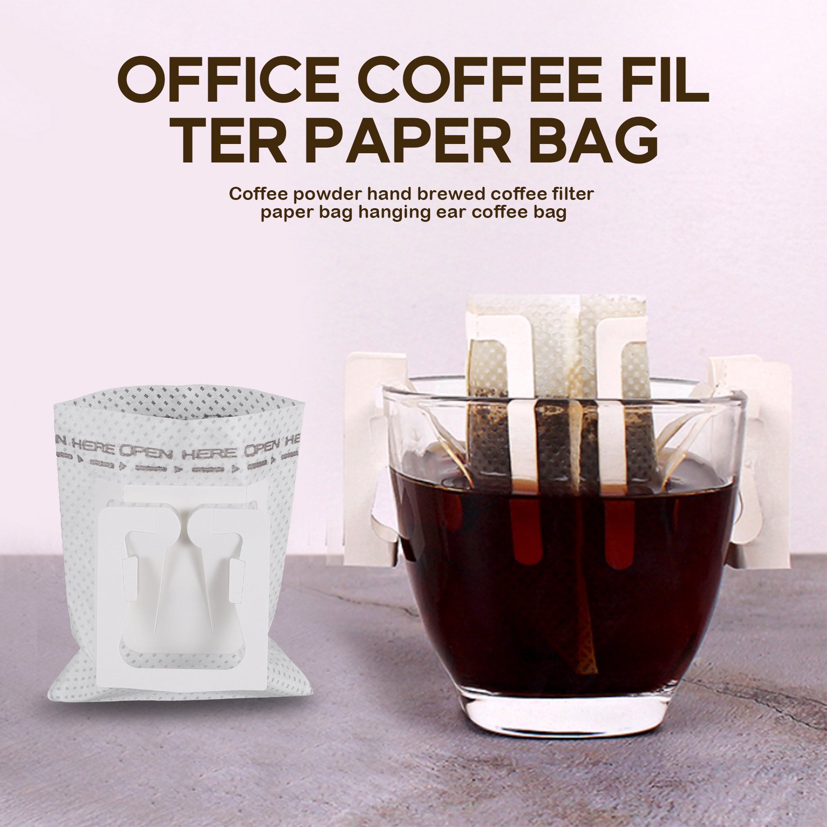 50Pcs / Pack Drip Coffee Filte - Coffee & Tea Maker Machine review and price