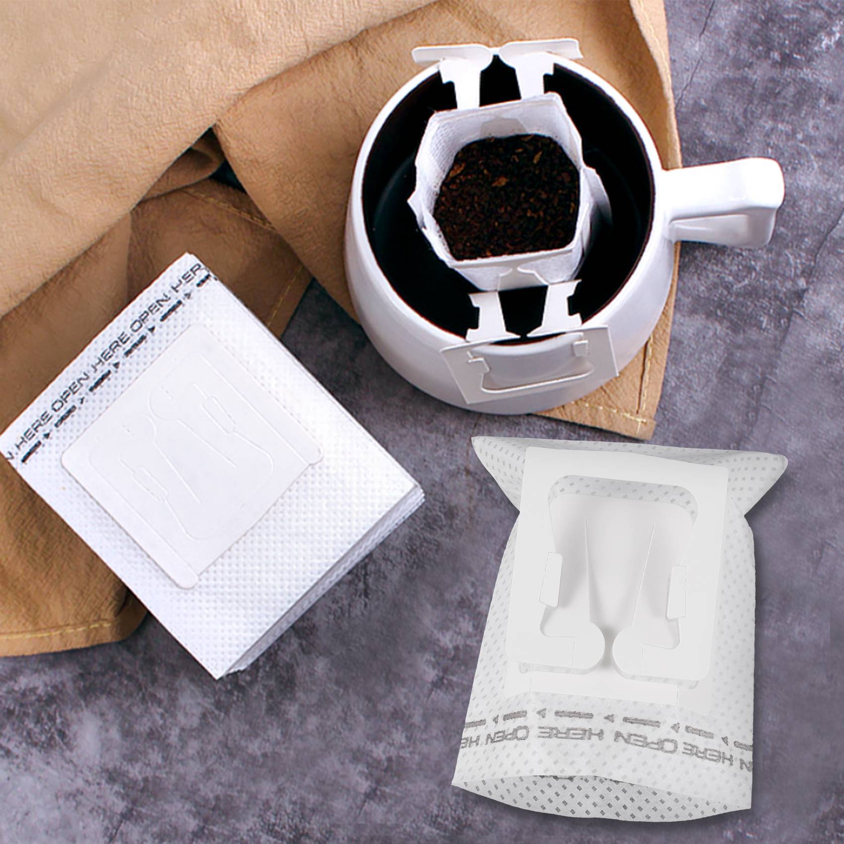 50Pcs / Pack Drip Coffee Filte - Coffee & Tea Maker Machine review and price