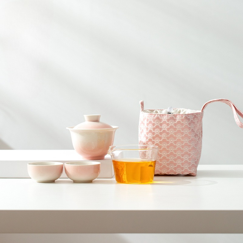 Gradient Ash Glaze Ceramic Tea - Gongfu Tea Set review and price