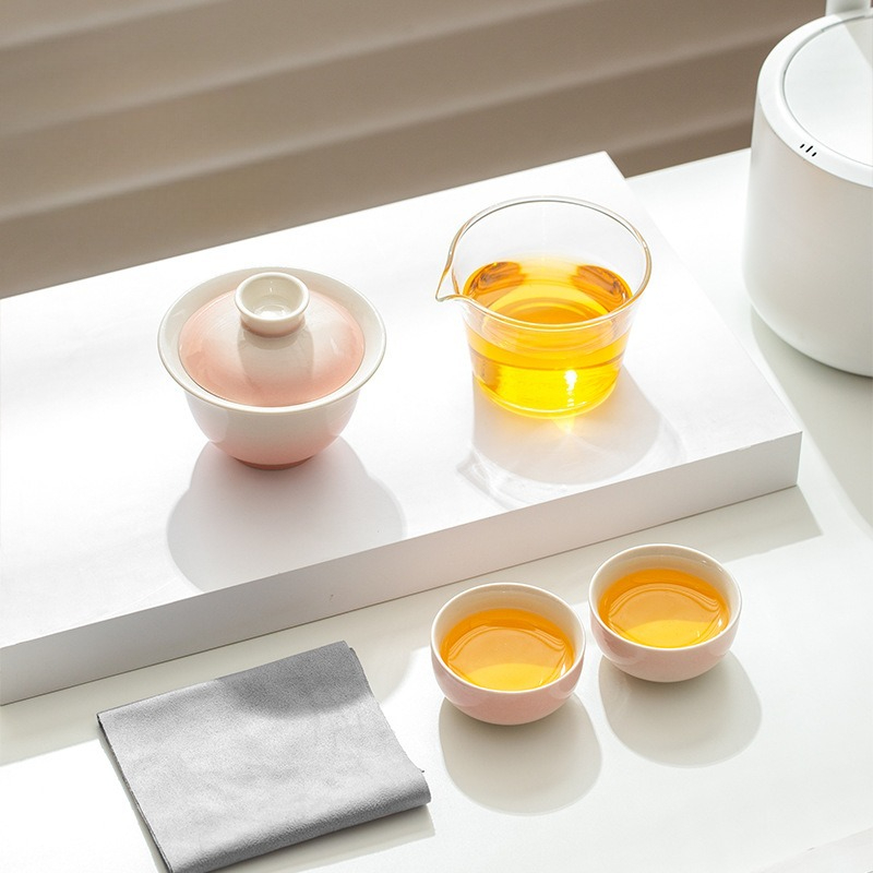 Gradient Ash Glaze Ceramic Tea - Gongfu Tea Set review and price