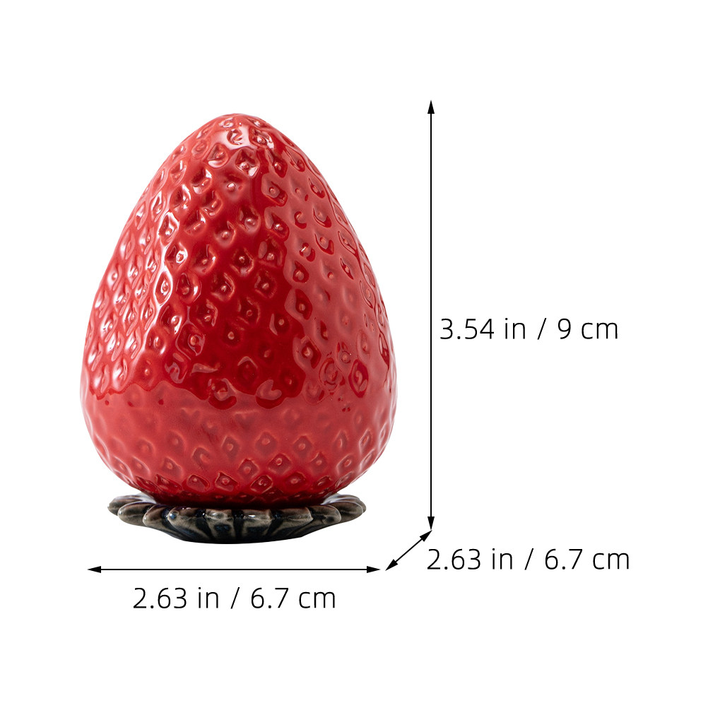 Mini Strawberry Shaped Ceramic - Canister Coffee Sugar Tea review and price
