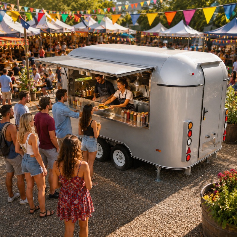Food Truck Mobile with Kitchen - Coffee Tea Equipment review and price