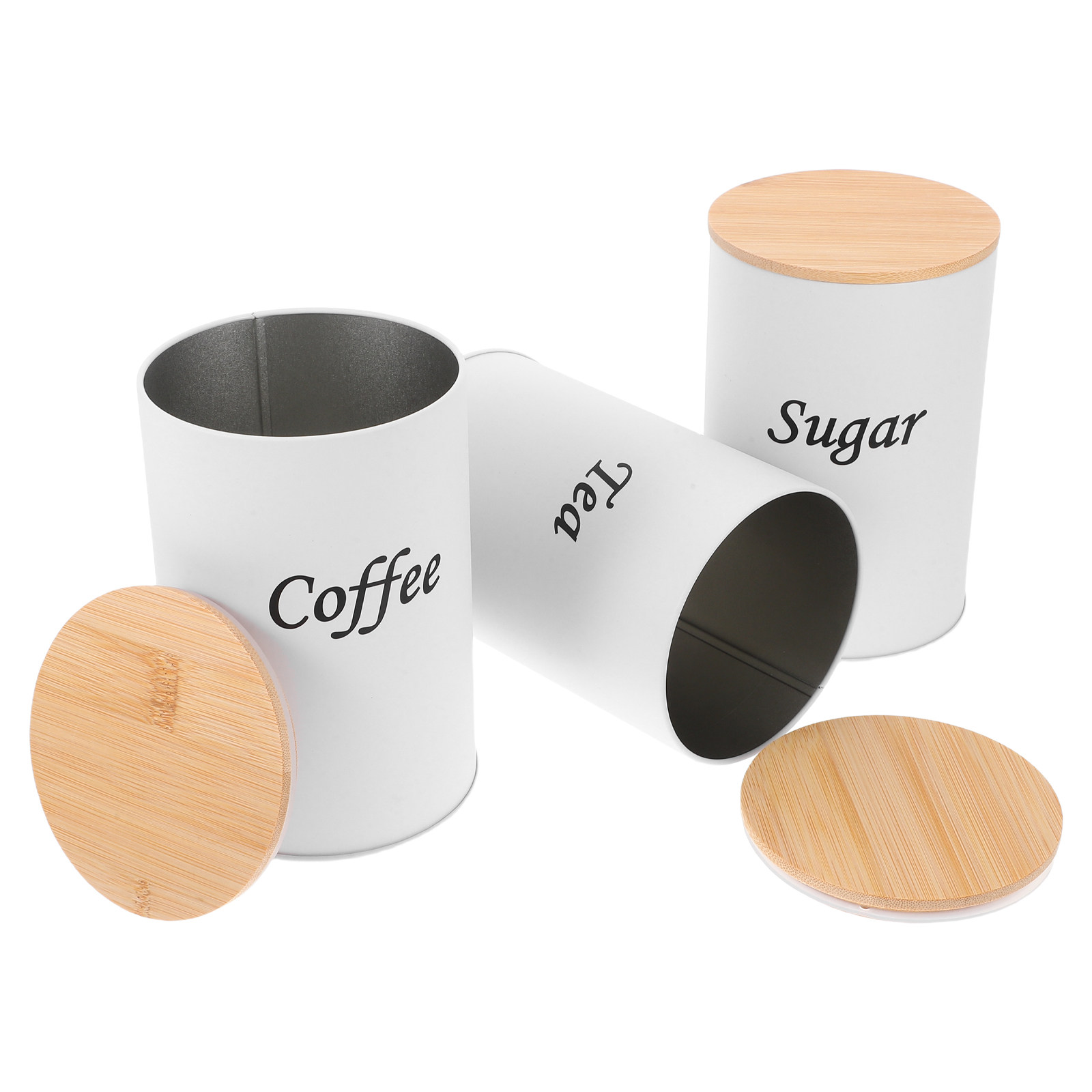 3Pcs Airtight Round Canisters  - Canister Coffee Sugar Tea review and price