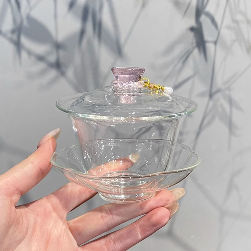 Pink High Borosilicate Glass G - Gongfu Tea Set review and price
