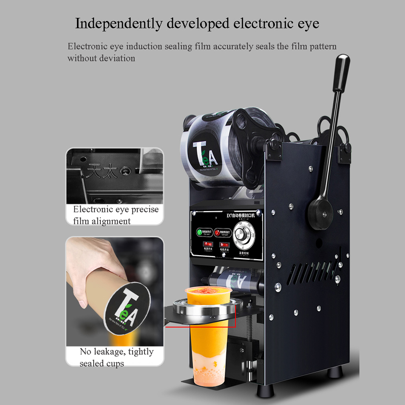 Automatic Cup sealing machine  - Coffee Tea Cups review and price