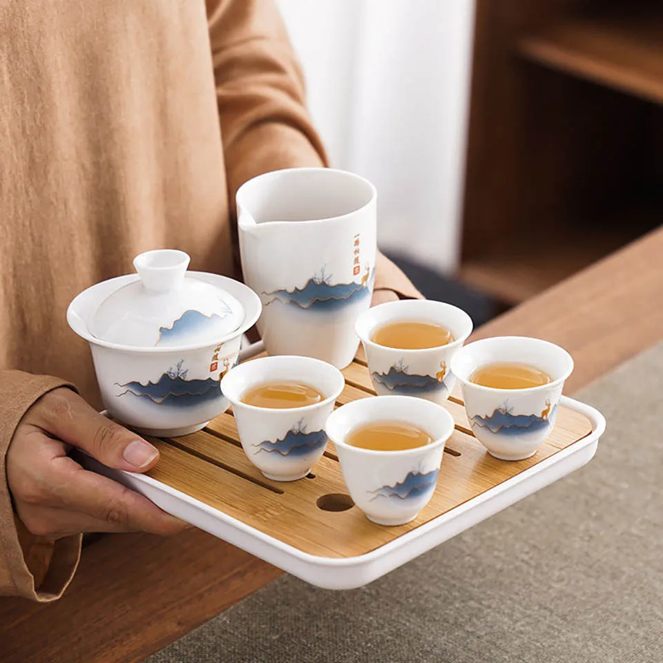 Ceramic Chinese Kung Fu Tea Se - Gongfu Tea Set review and price