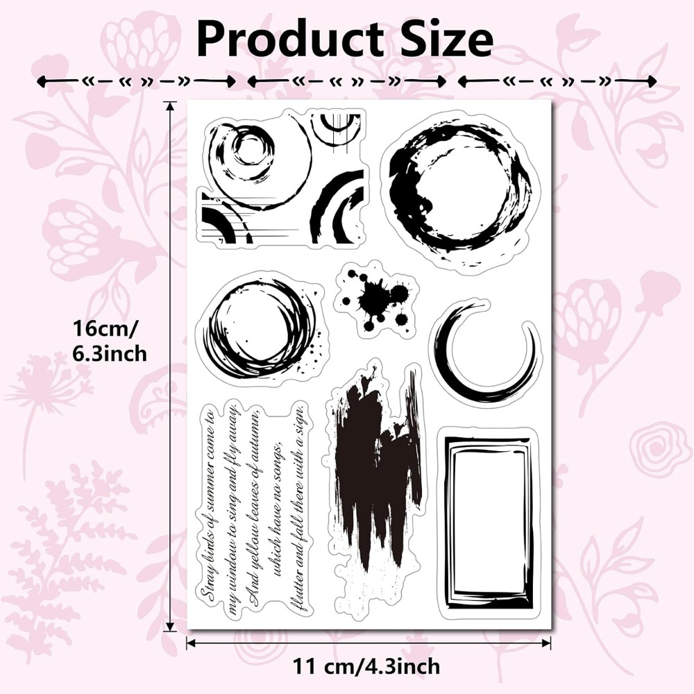 Coffee Tea Stain Clear Rubber  - Coffee Tea Journal review and price