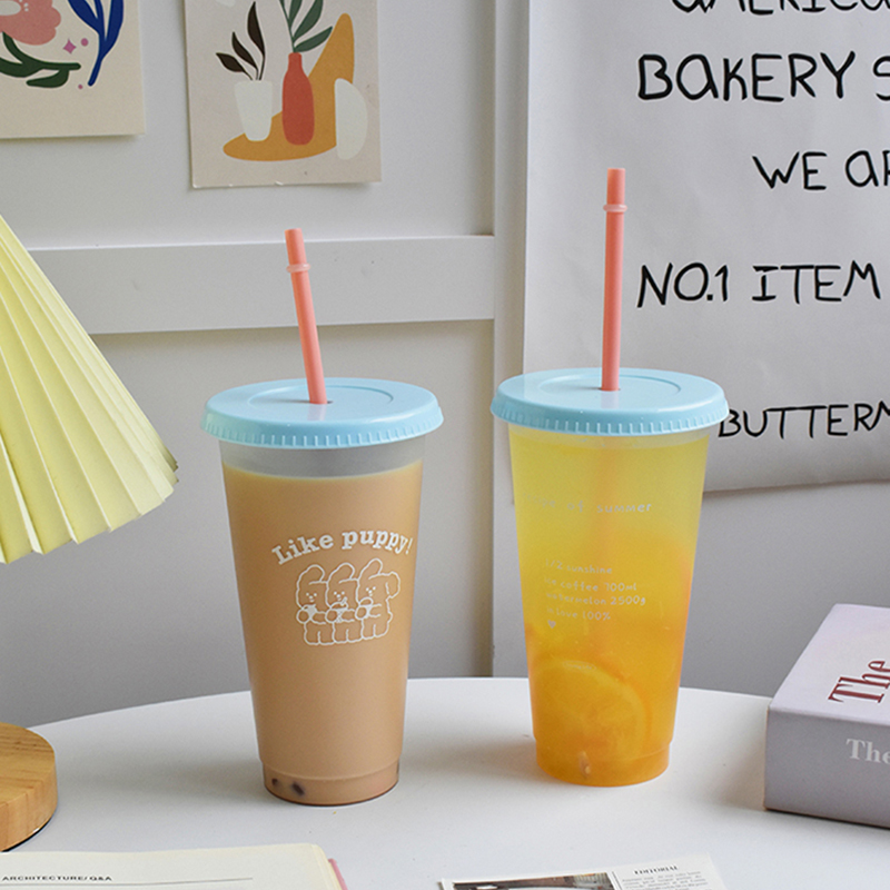 Plastic Water Bottle Cute Coff - Coffee Tea Equipment review and price