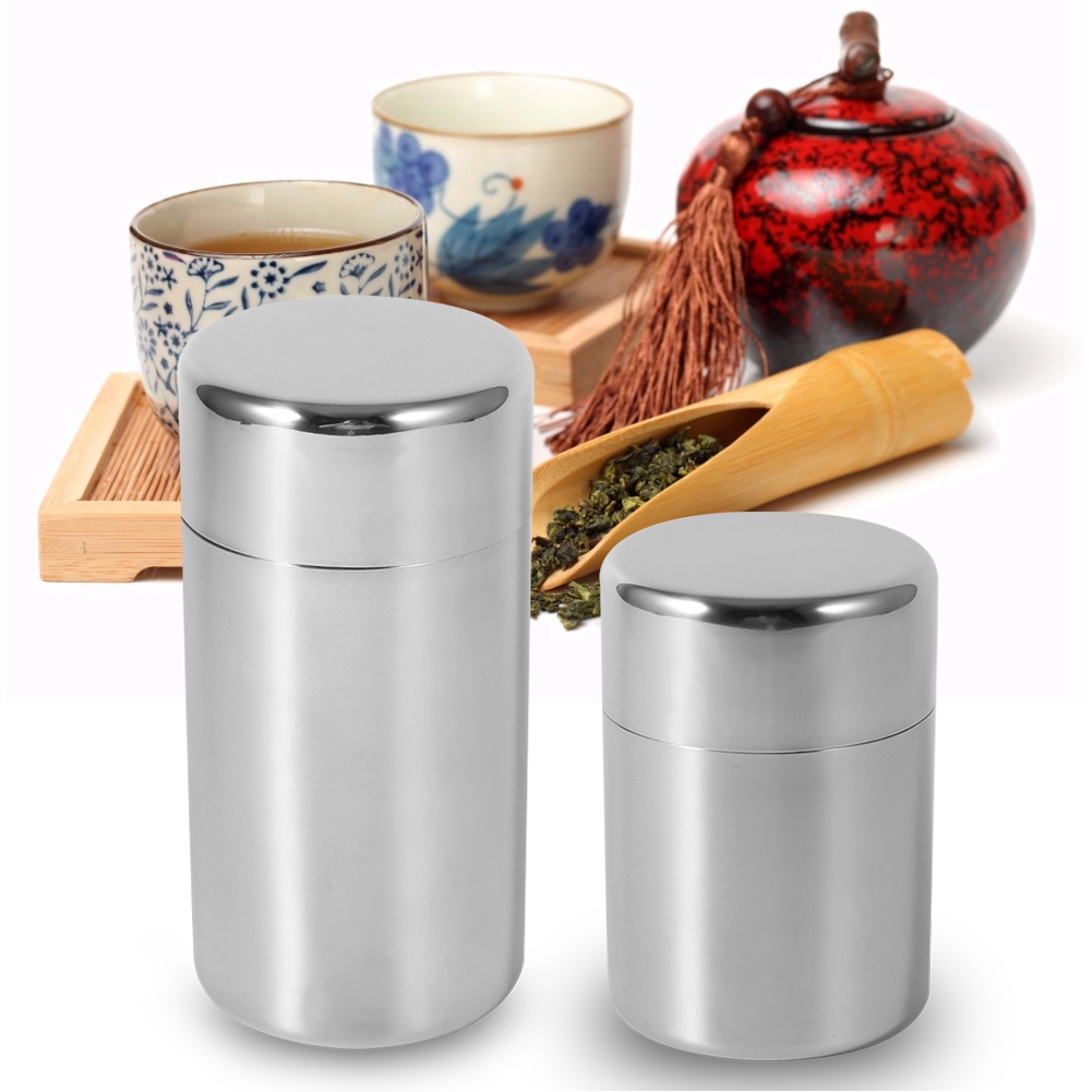 Stainless Steel Tea Leaf Tins  - Canister Coffee Sugar Tea review and price