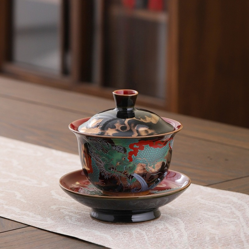 Creative Retro Ceramic Gaiwan  - Gongfu Tea Set review and price