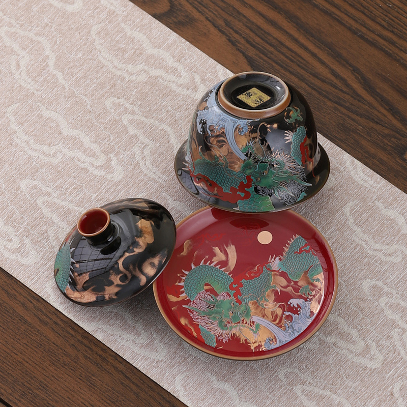 Creative Retro Ceramic Gaiwan  - Gongfu Tea Set review and price