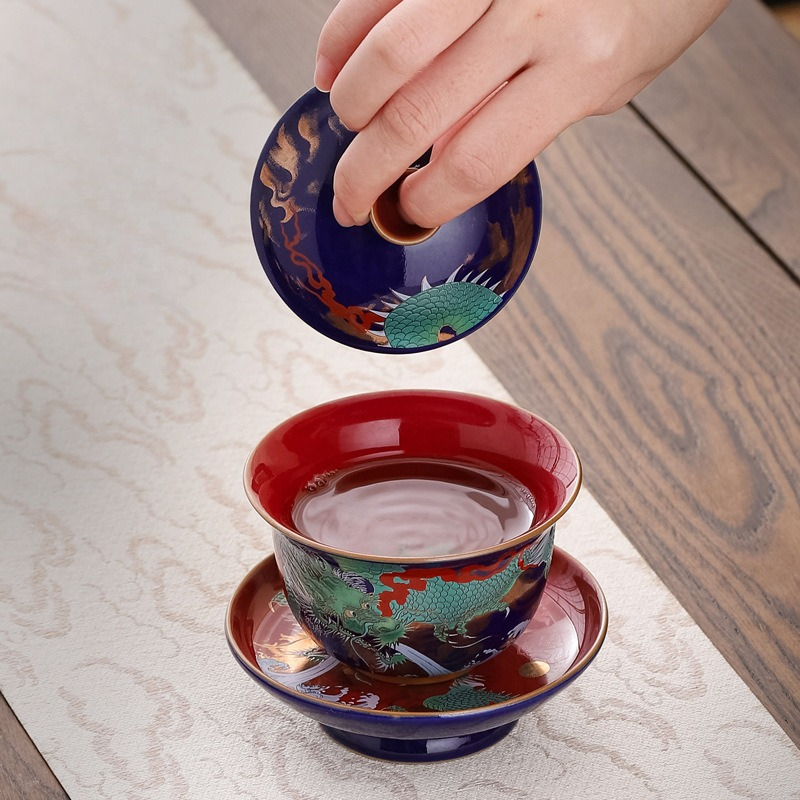 Creative Retro Ceramic Gaiwan  - Gongfu Tea Set review and price