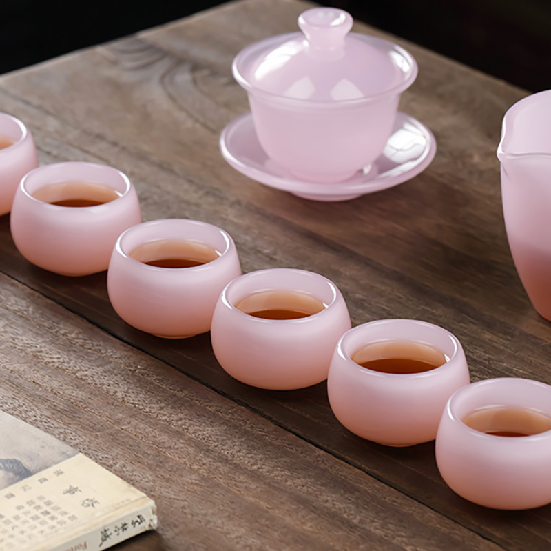 Hibiscus Jade Porcelain Teacup - Gongfu Tea Set review and price