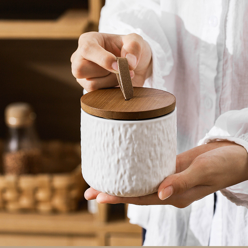 Rock Pattern Ceramic Tea Stora - Canister Coffee Sugar Tea review and price
