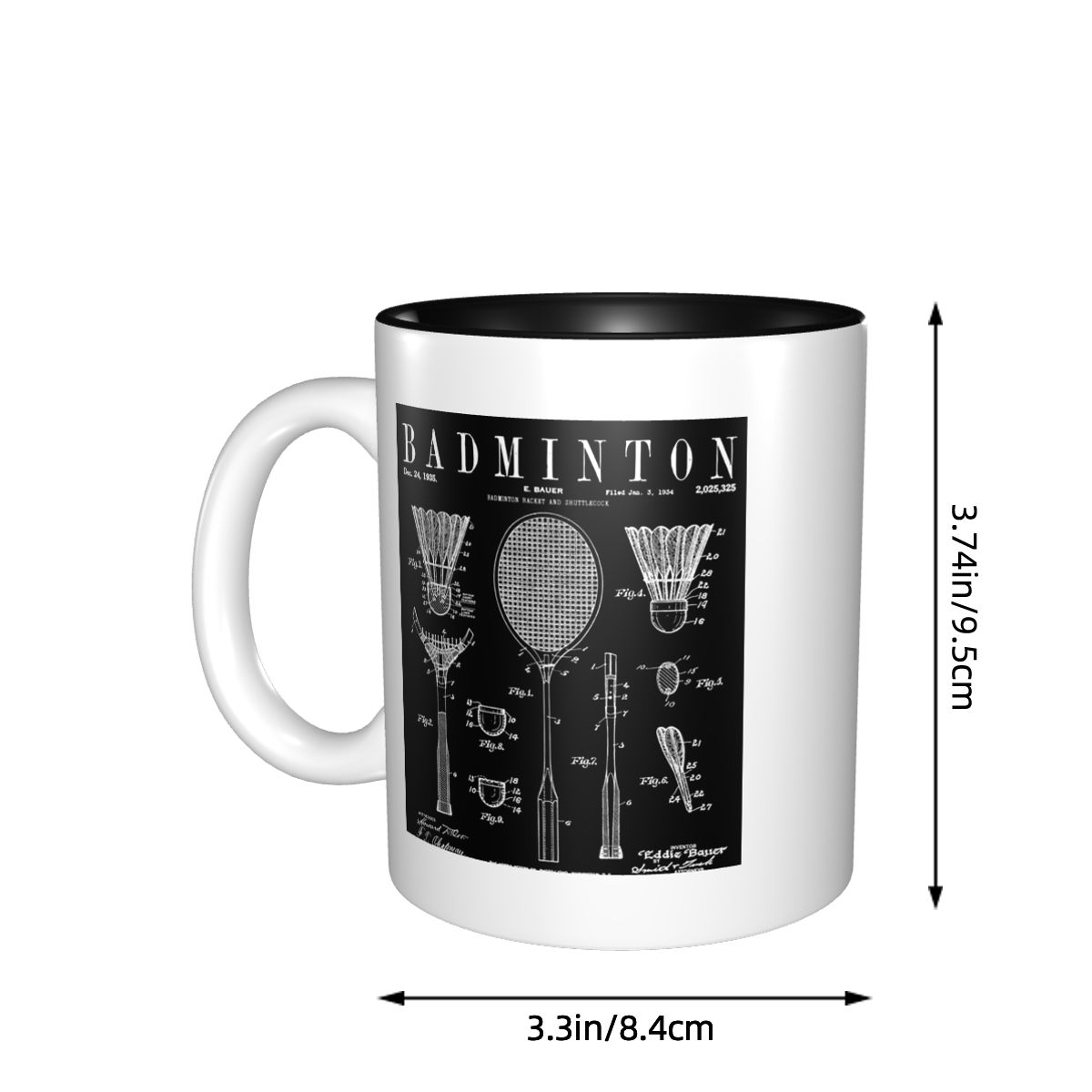 Badminton Old Vintage Patent D - Coffee Tea Drawing review and price
