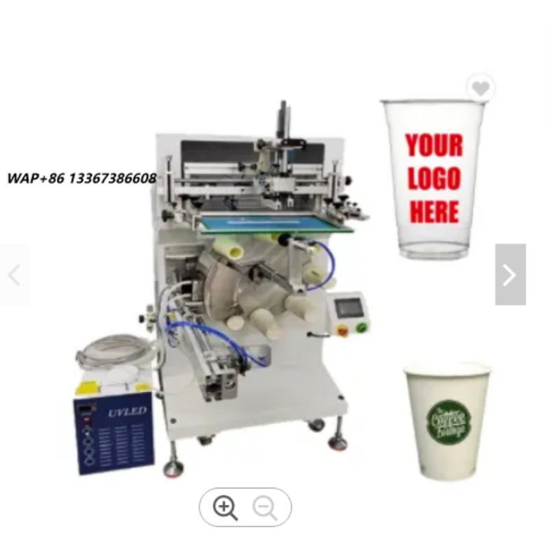 Semi-auto Screen Printer with  - Coffee Tea Cups review and price