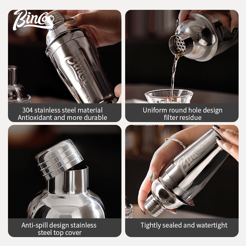 BINCOO Stainless Steel Shaker  - Coffee Tea Equipment review and price