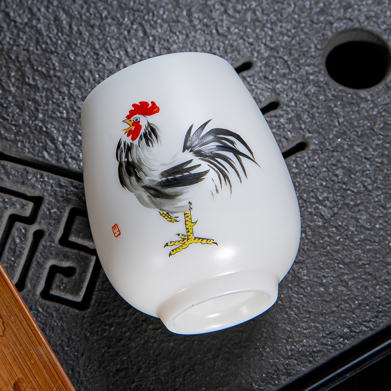 Hand-Painted Dehua White Porce - Gongfu Tea Set review and price