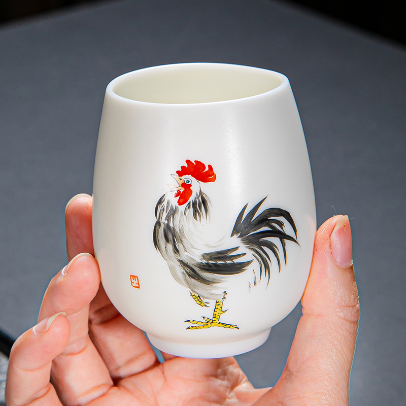 Hand-Painted Dehua White Porce - Gongfu Tea Set review and price