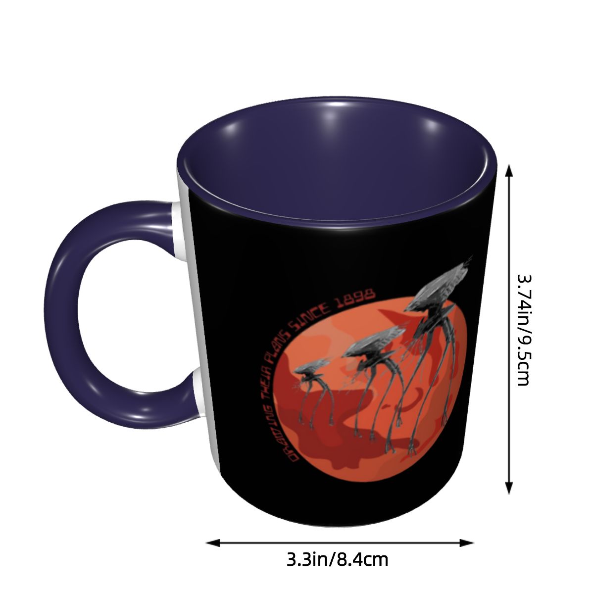 War Of The Worlds Drawing Thei - Coffee Tea Drawing review and price