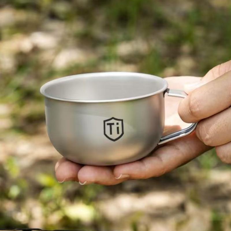 MINI Camping Water Cup Titaniu - Coffee Tea Equipment review and price