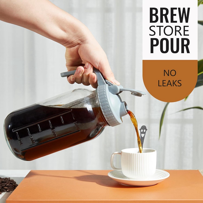 Cold Brew Coffee Maker Jar 64O - Coffee & Tea Maker Machine review and price