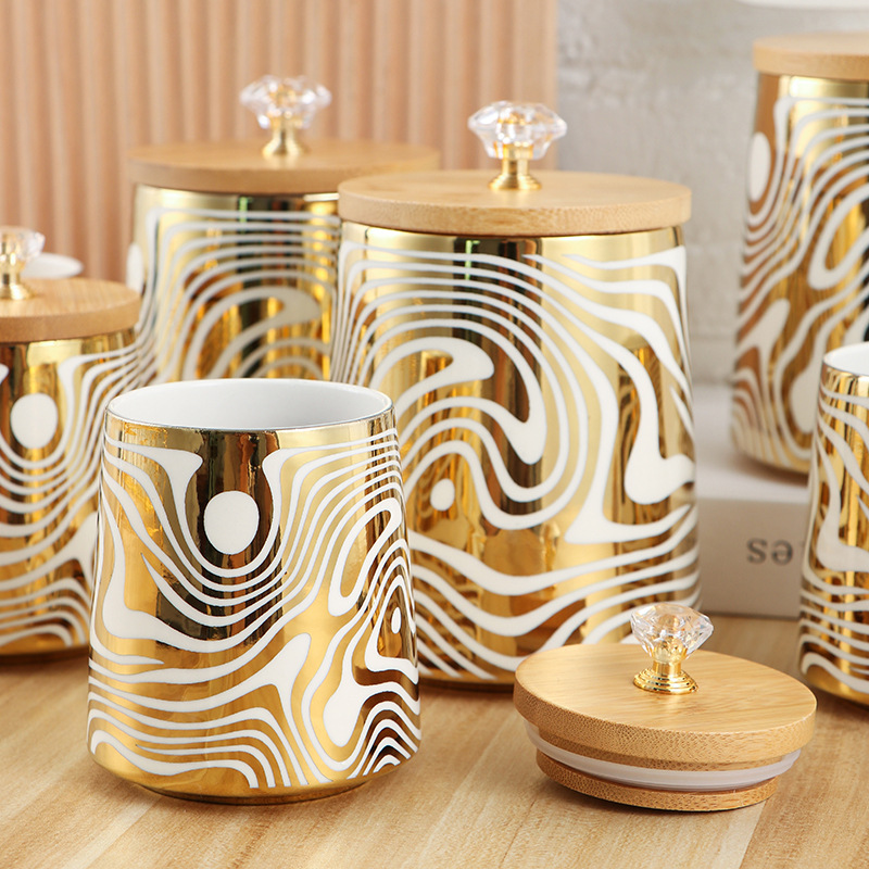 Set of 7 Color Glazed Ceramic  - Canister Coffee Sugar Tea review and price