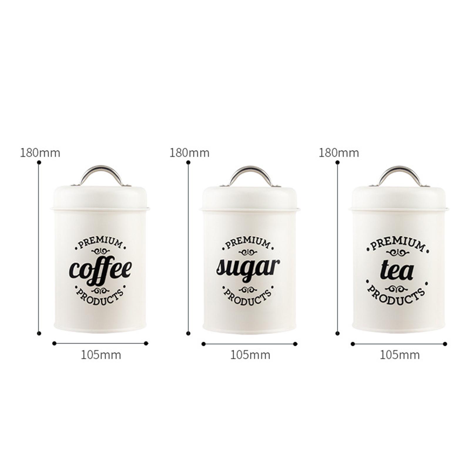 Metal Kitchen Canister Set Cof - Canister Coffee Sugar Tea review and price