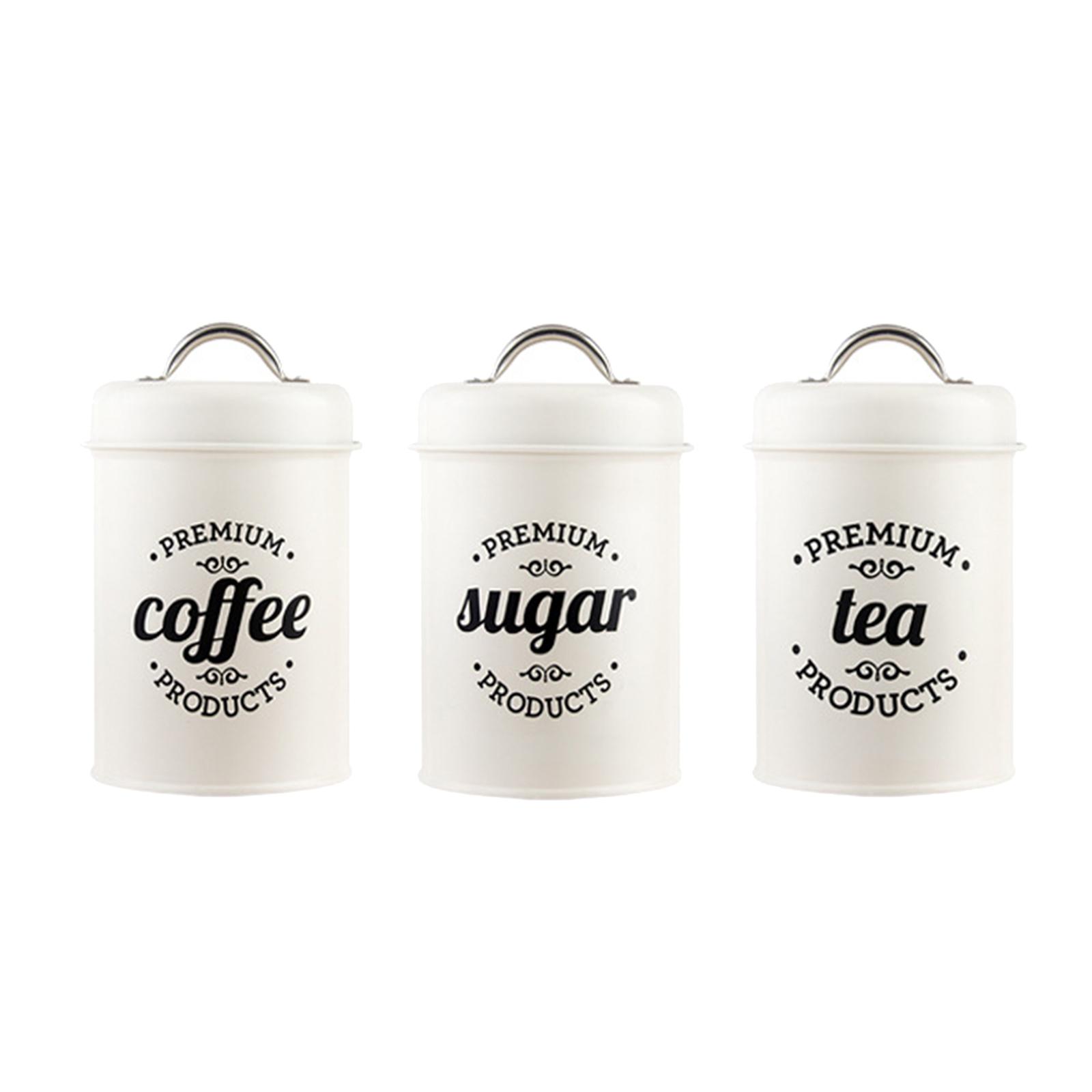 Metal Kitchen Canister Set Cof - Canister Coffee Sugar Tea review and price
