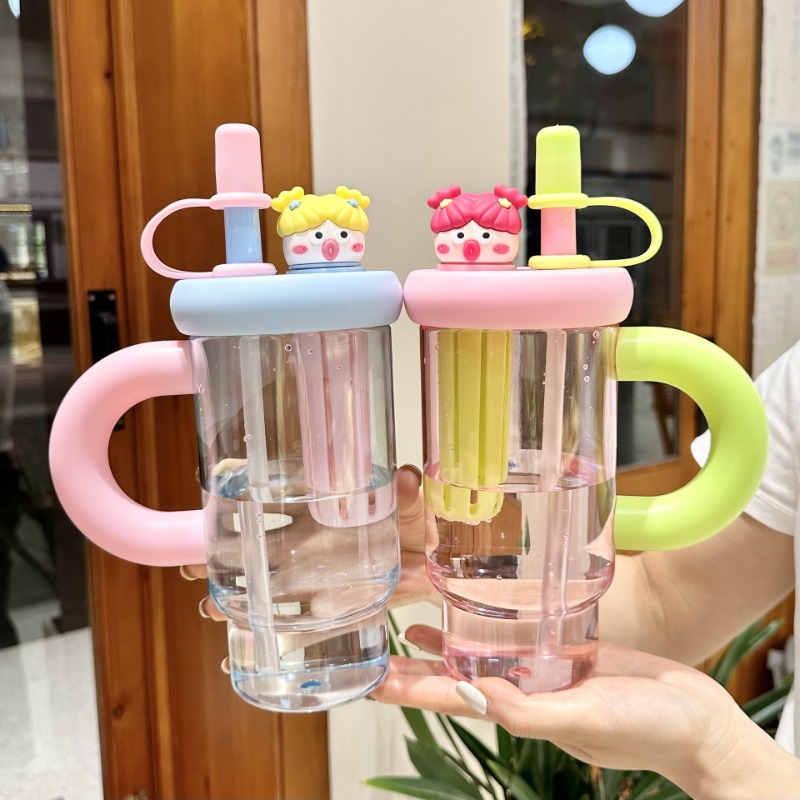 Portable Straw Water Bottle Cu - Coffee Tea Equipment review and price