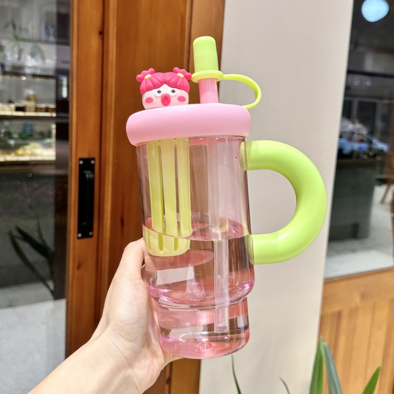 Portable Straw Water Bottle Cu - Coffee Tea Equipment review and price