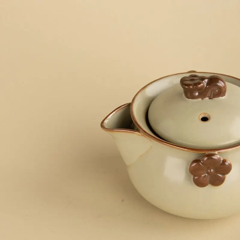 Ru Kiln Tea Set Two-Color Hand - Gongfu Tea Set review and price