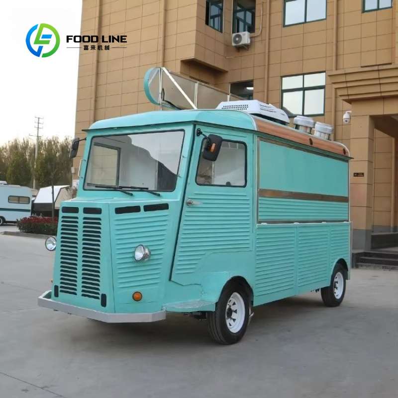 Electric Mobile Food Truck Cus - Coffee Tea Equipment review and price