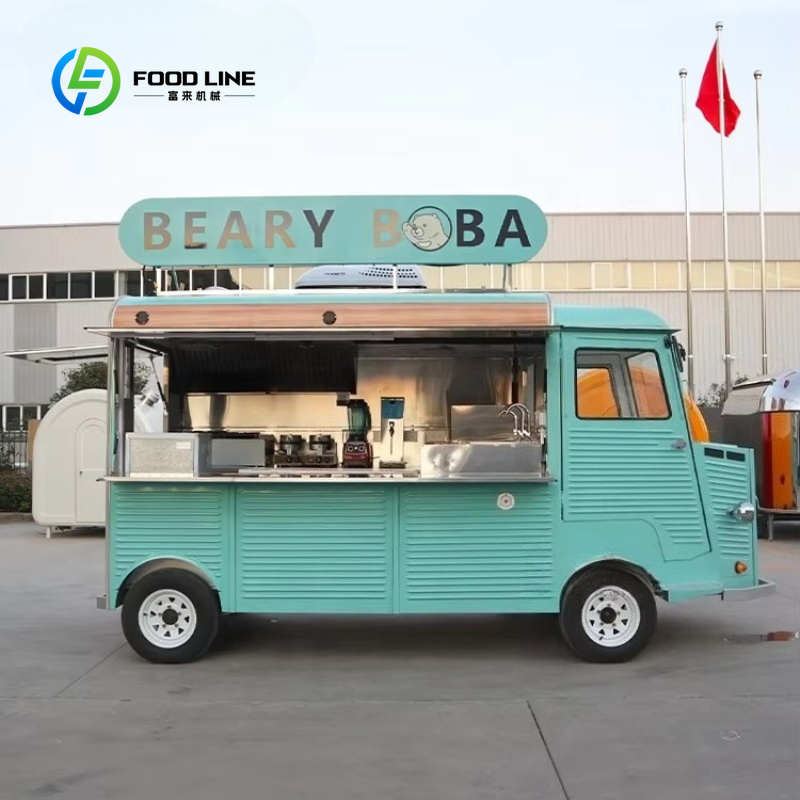 Electric Mobile Food Truck Cus - Coffee Tea Equipment review and price